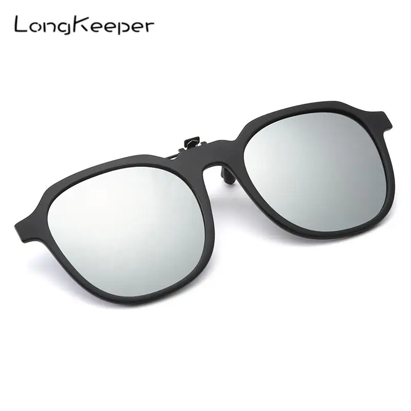 

Long Keeper 2023 Vintage Clip On Glasses Men Women Polarized Sunglasses Polarizing Uv400 Night Vision Lenses Eyeglasses Unisex