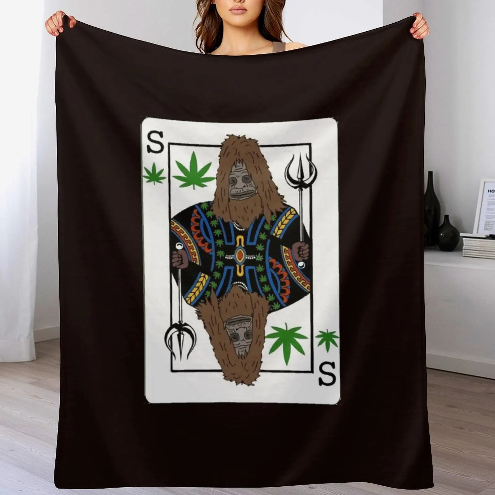 Плед Sass of Spades The Big Lez Show диван-кровать плюшевые одеяла в стиле манга