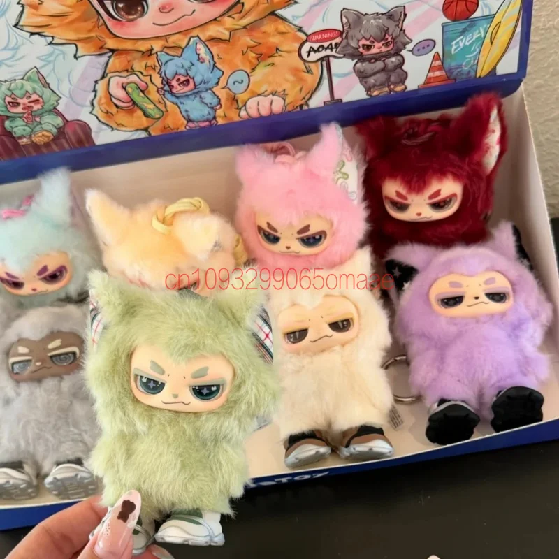 Фото Новинка Yhtoys: коллекционная миниатюрная мягкая пушистая подвеска-брелок в стиле каваи, загадочная коробка-сюрприз для взрослых, подарок. №5