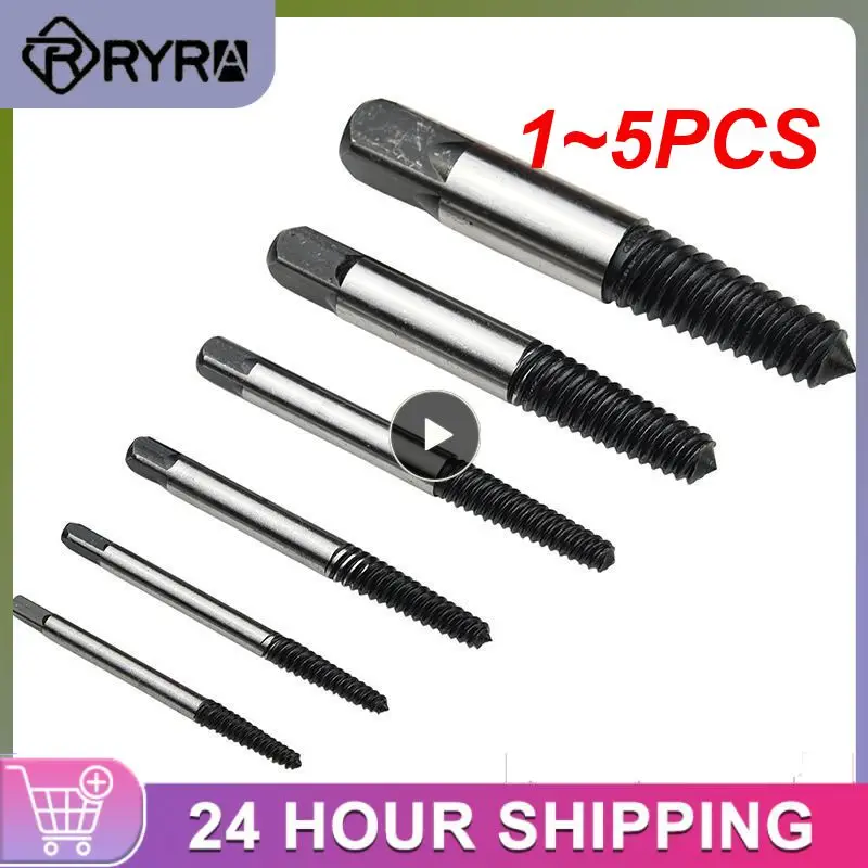

1~5PCS Damaged Screw Extractor Kit Disassemble Screws Bolt Stud Slip Teeth Demolish Stripped Broken Remover Tools