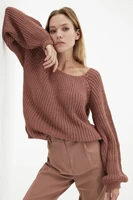 trendyol oversize knitwear sweater twoaw22kz2389