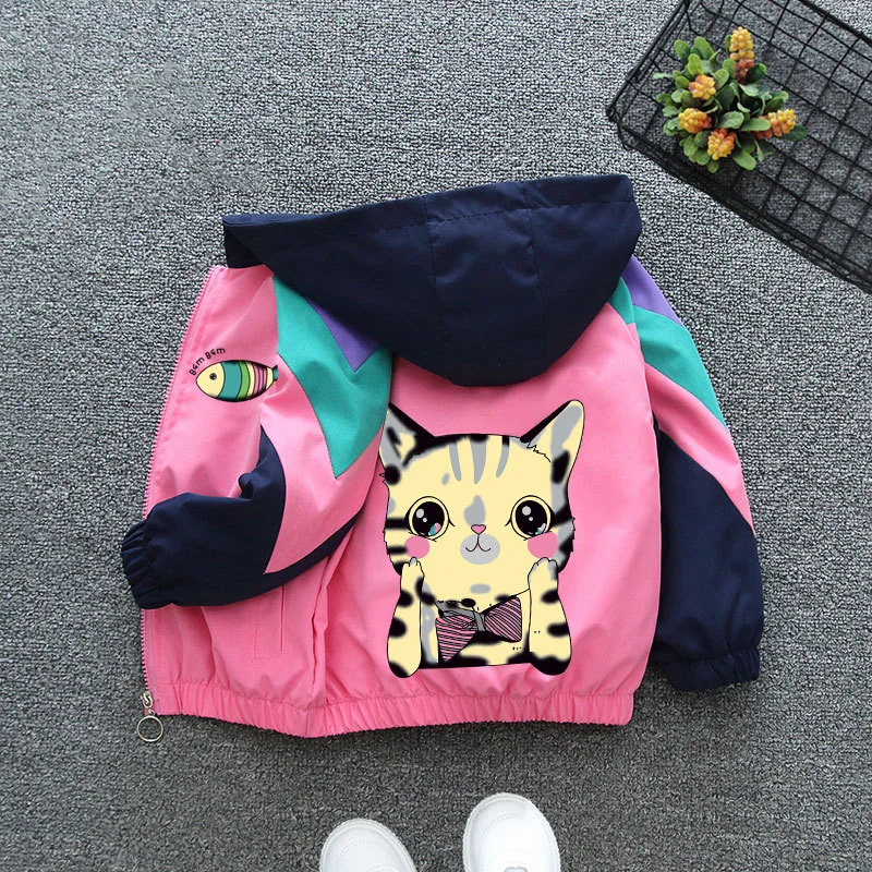 

Girls Baby's Kids Coat Jacket Outwear Cotton 2022 Sweet Spring Autumn Overcoat Top Outdoor Party Teenagers Children's Clothing
