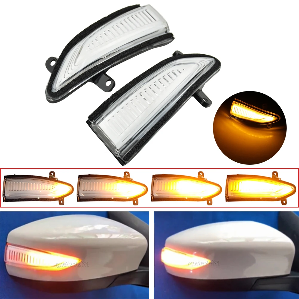 

For Nissan Altima Teana L33 2013- 2018 Sylphy Sentra Pulsar Tiida Car LED Dynamic Turn Signal Light Side Mirror Indicator Lamp