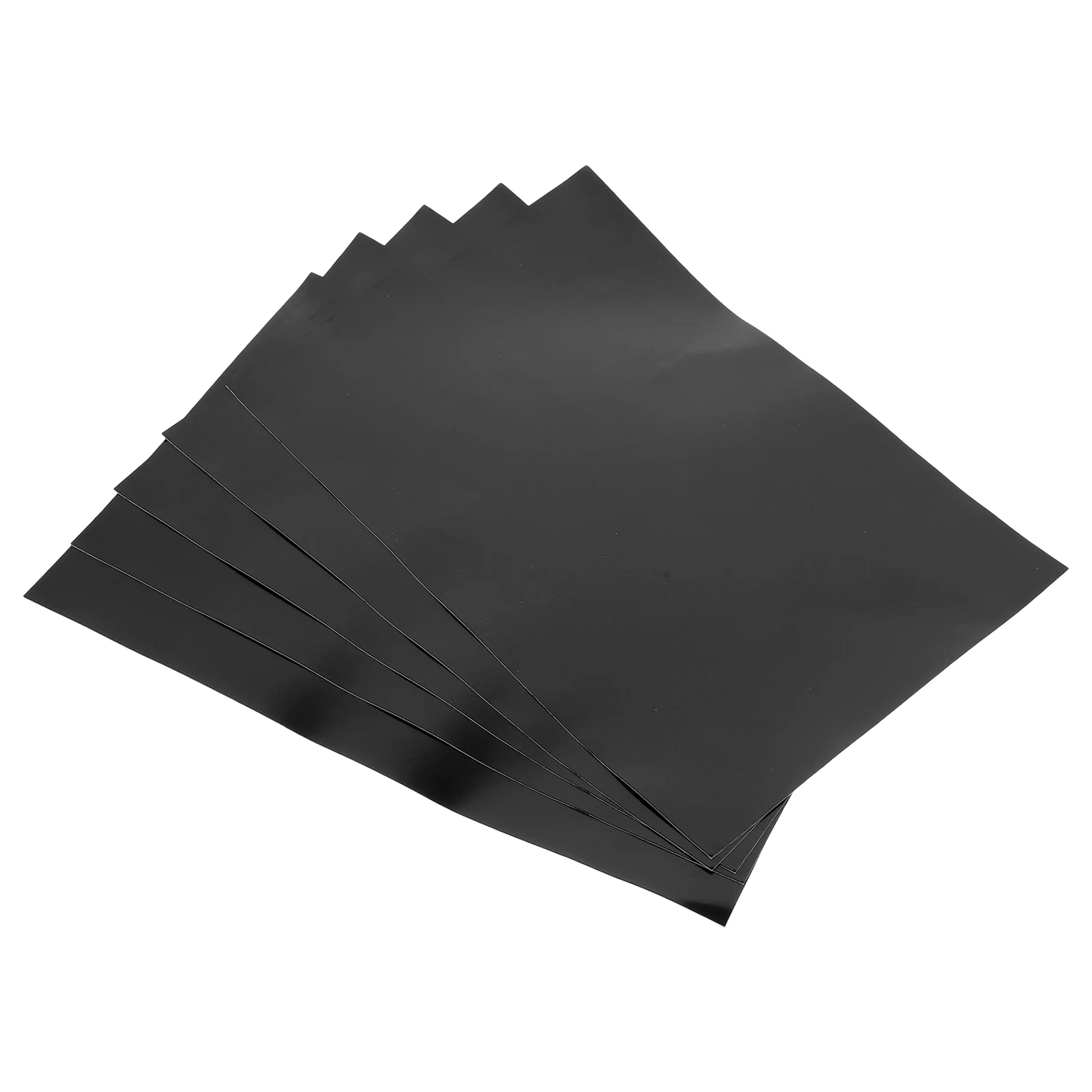 

5 Sheets Adhesive Magnet Flexible Magnets Backing Rubber Soft Magnetic Sticky Fridge