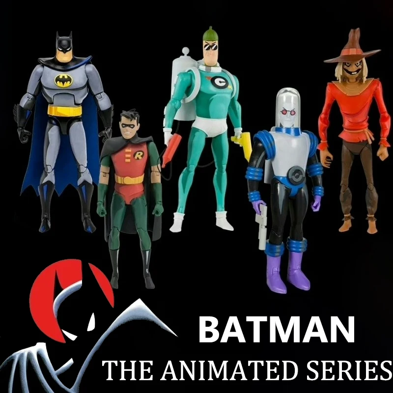 McFarlane Toys Batman The Animated Series Фигурка Приправы Король Бэтмен Робин Пугало Mr.Freeze Аниме