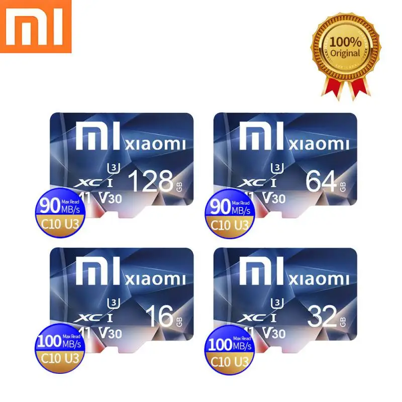 

Xiaomi Class10 Micro TF Sd Card U1 Memory 1TB TF Sd Card 512GB 256GB 128GB 64GB 32GB 16GB Microdrive Mini TF Card SD For camera