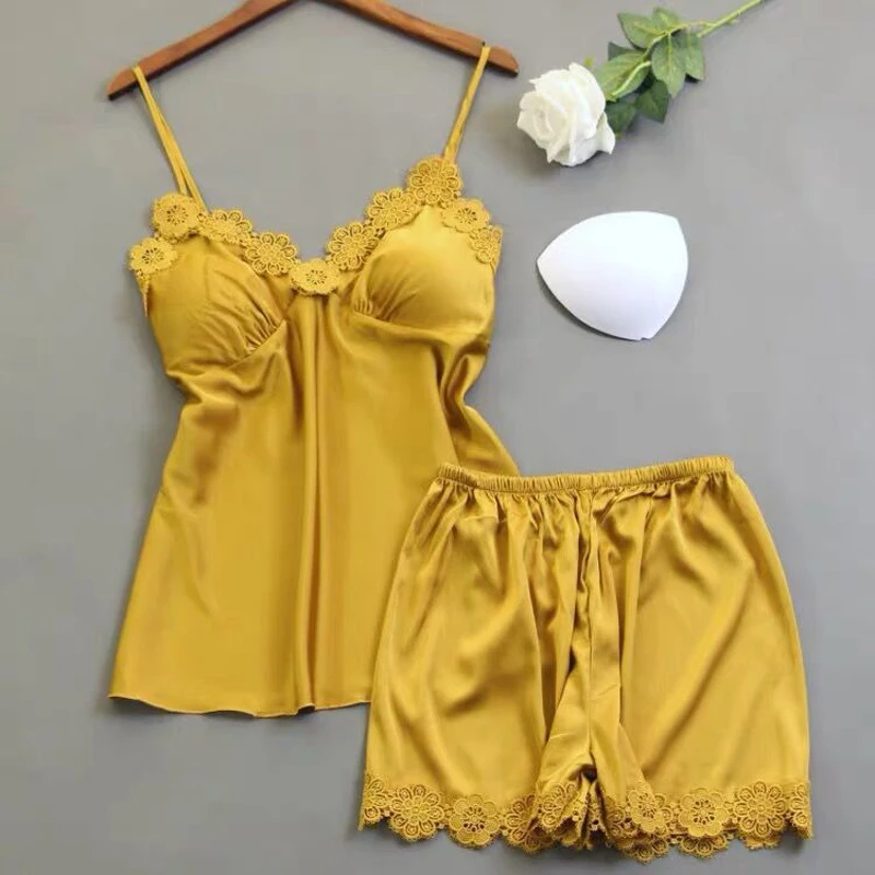 

Sexy summer women's soft and comfy two piece pajamas