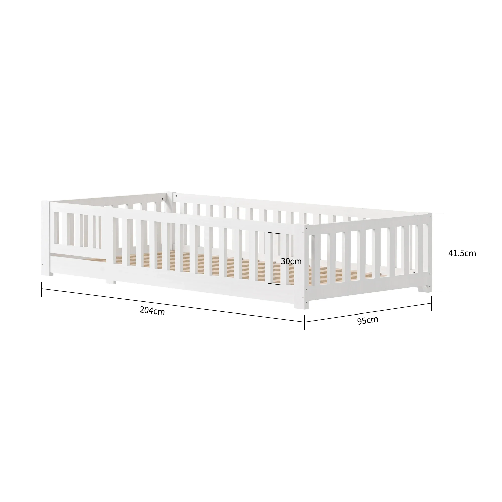 Фото -Для детской кровати, защита от падения, решетчатый каркас, трансформируемая кроватка для спальни, Cuna Para Bebe De Madera, детская мебель и №3