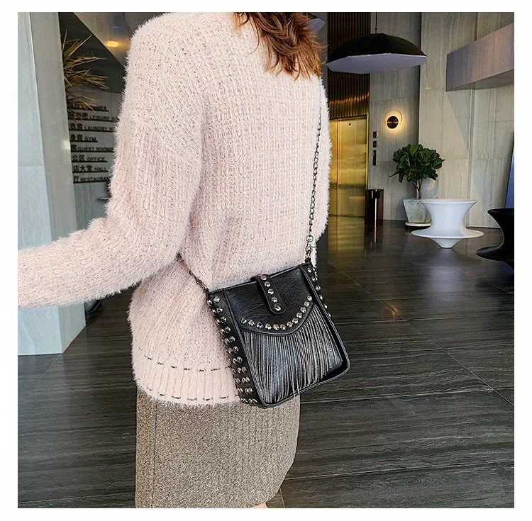 Модный женский рюкзак в корейском стиле черный спортивный костюм для телефона