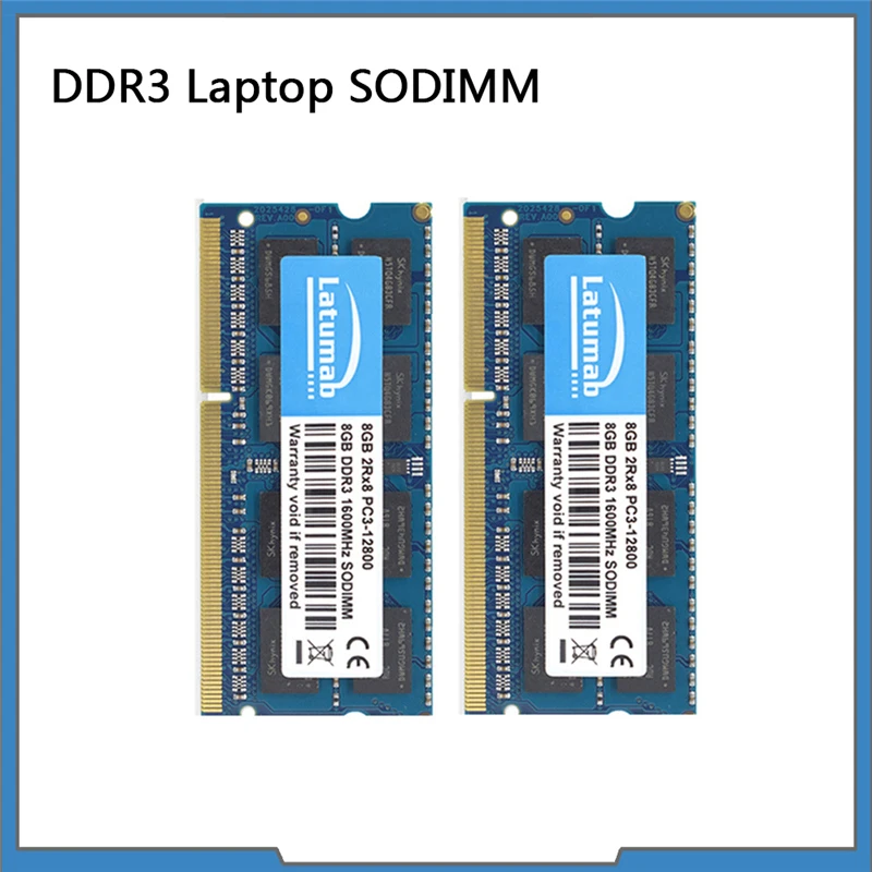 DDR3 RAM 4GB 8GB 1066MHZ 1333MHz 1600MHz 1866MHz SODIMM RAM Laptop Memory 204 Pins 1.5V Memoria DDR3 RAM Memory Module