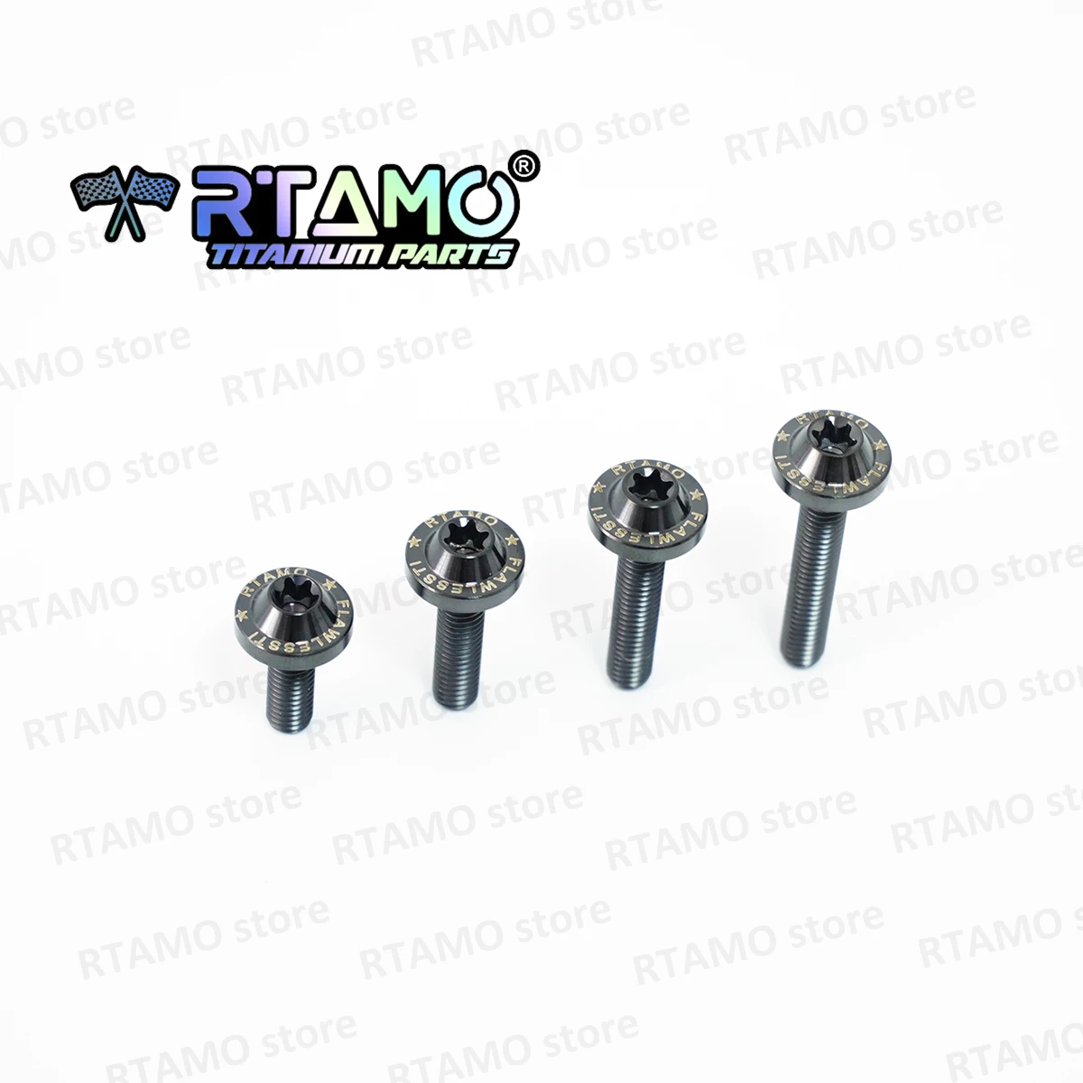 

RTAMO Титановый болт M5x10/12/15/18/20/25/30 мм Torx T25, крепежные винты с ЧПУ для модификации езды