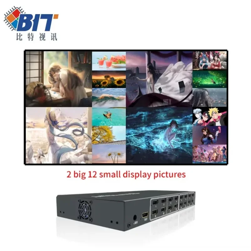16X1 разветвитель 4K 8k HDMI HD