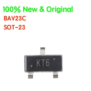 100PCS/LOT BAS21C JS3 BAS21 JS BAV23C KT6 BAW56 A1 BAV70 A4 BAV99 A7 SOT-23 SMD Switch Diodes Chip 100% New & Original