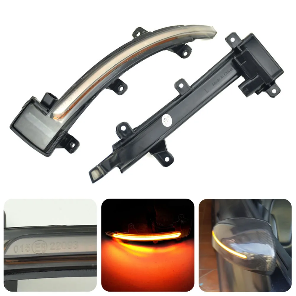 

Светодиодные боковые зеркальные последовательные индикаторы, 2 шт., Динамический указатель поворота для Audi TT Mk2 8J 2007 2008 2009-2014 TTS R8