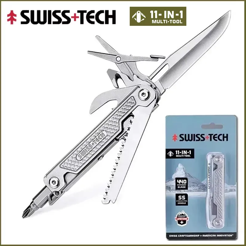 

SWISS TECH 11 в 1 многофункциональный инструмент