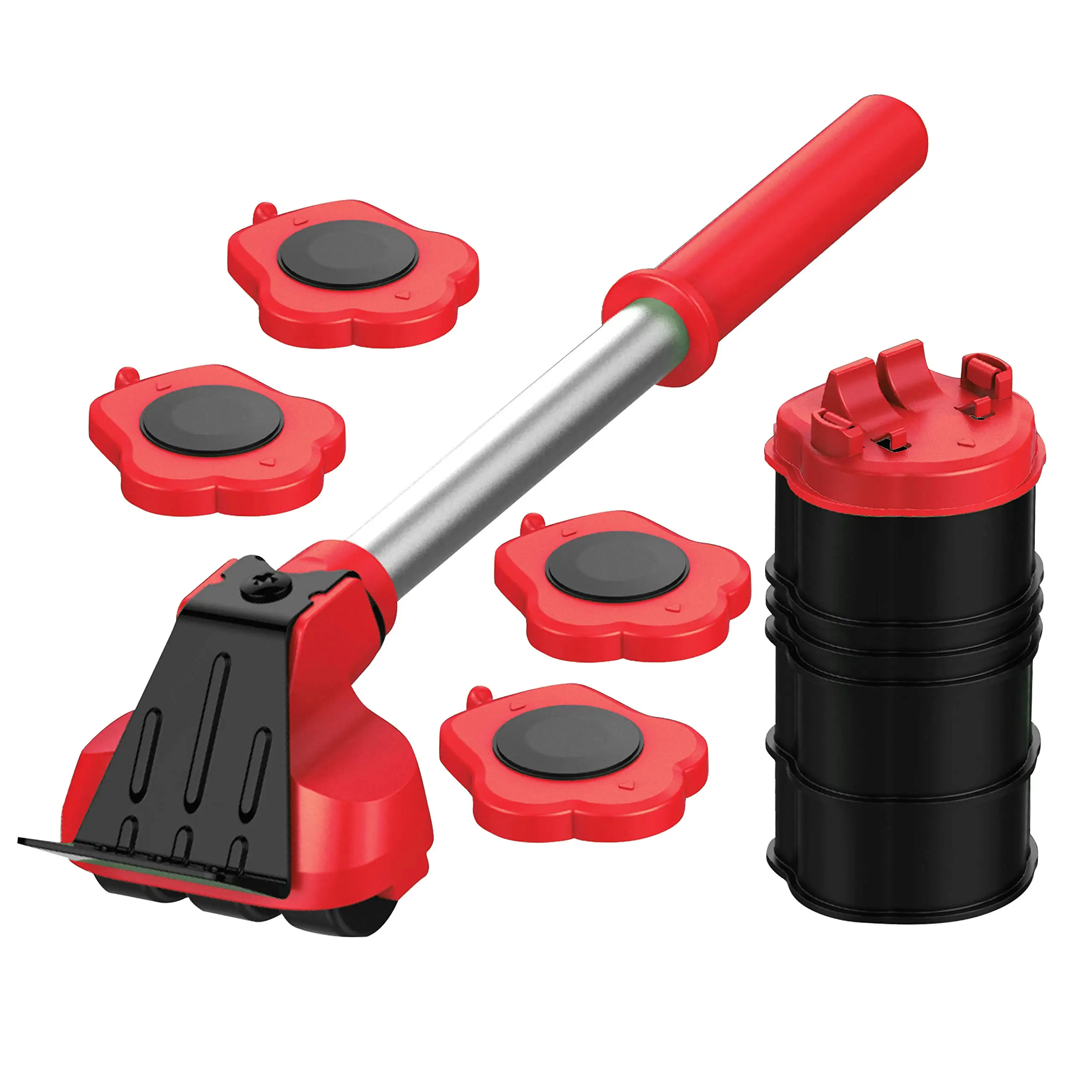 

Heavy Duty Furniture Lifter with 4 Sliders for Easy Moving, Appliance Roller Suitable for Sofas, Couches and Refrigerators