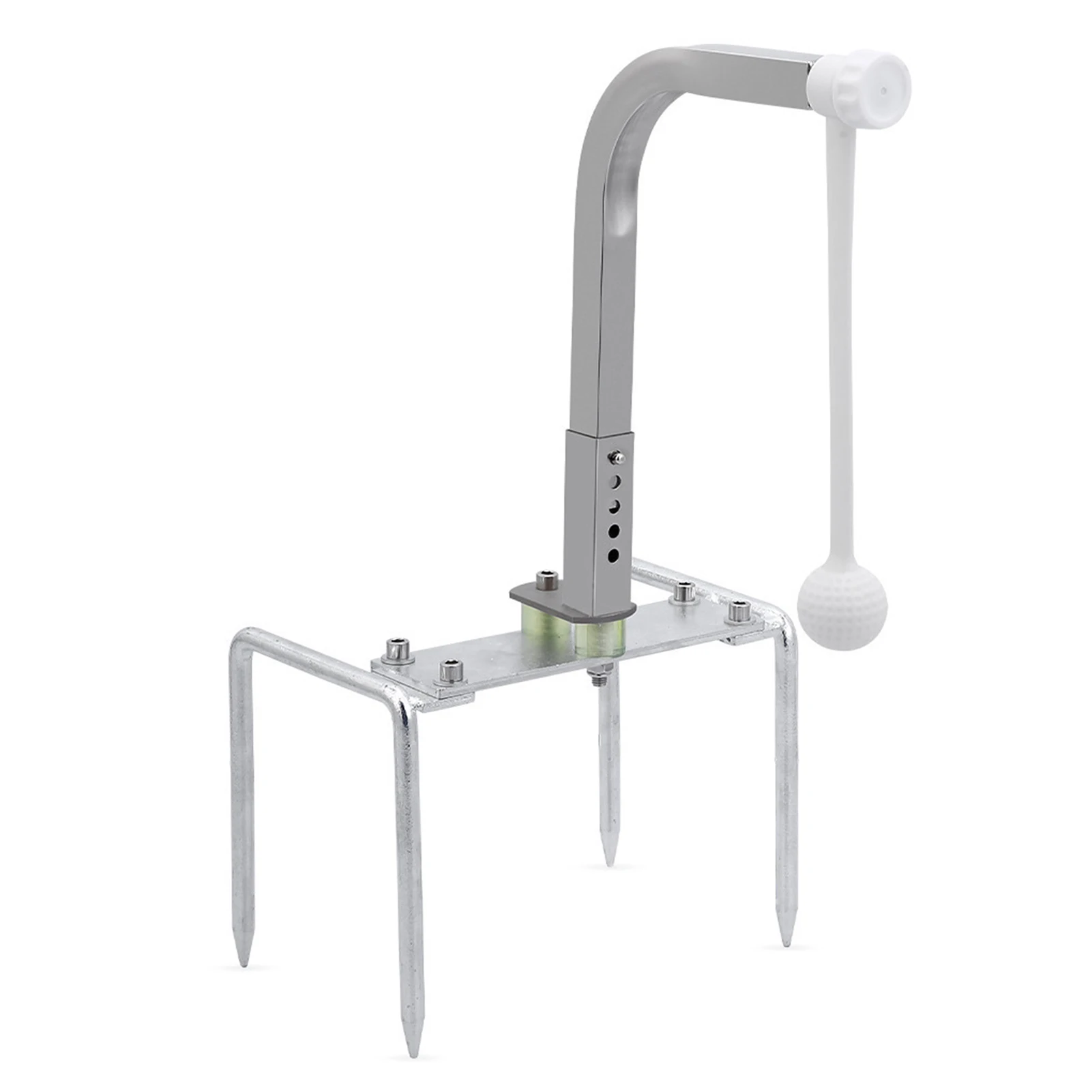 

Outdoor Golf Swing Trainer Golf Practice Equipment Hitting Ball Training Aid Stainless Steel Swing Hitting Golf Training Aid