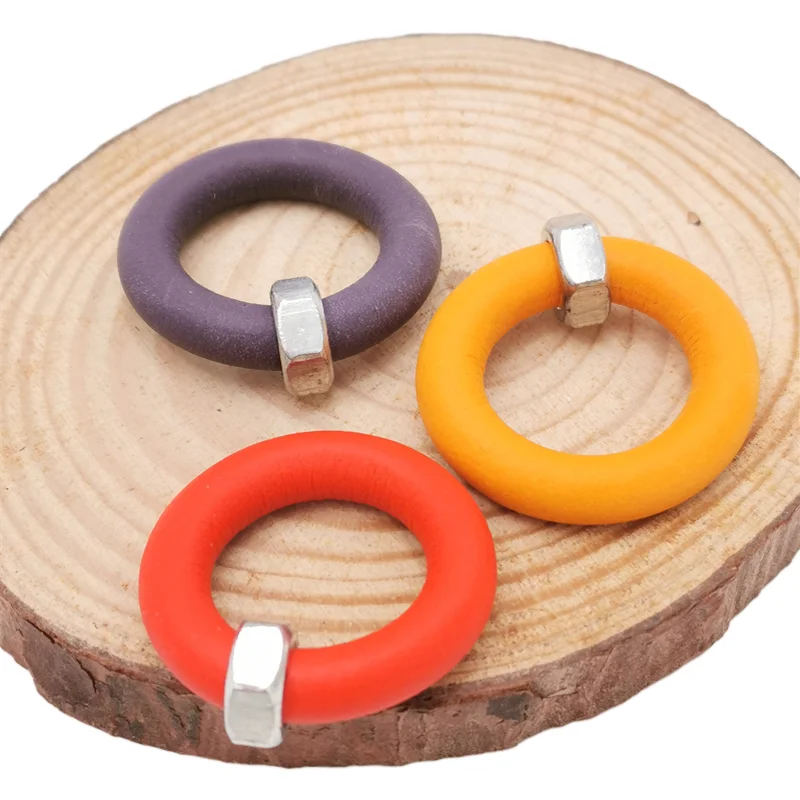 

Gothic Rings For Women Free Shipping Matching Couple Stuff Vintage Jewelry Punk Accessories Rubber Helix Circle Finger Ring