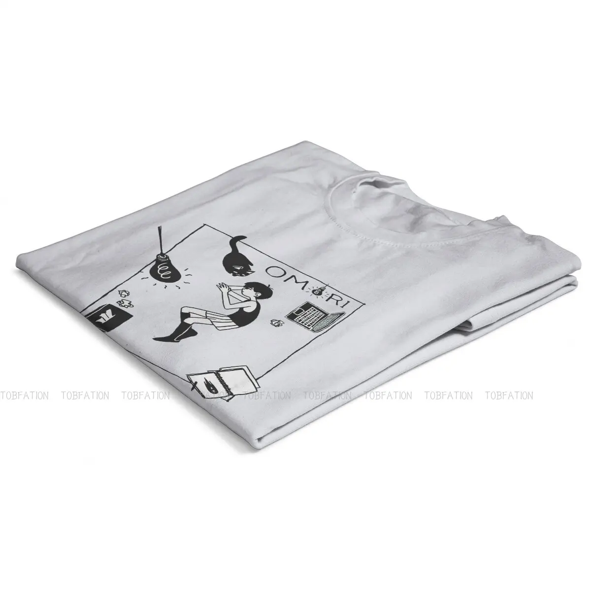 Классическая Уникальная футболка для девушек Omori психологический ужас ролевая