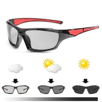 photochromic sunglasses driving men polarized chameleon discoloration sun glasses for men sport fashion sunglasses