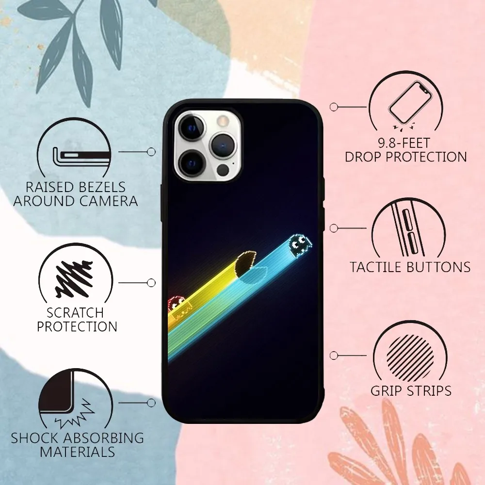 Игровой чехол для телефона M-Mans с 2 упаковками IPhone 16 15 14 13 Pro Max 11 12 Alex Mirror Magsafe