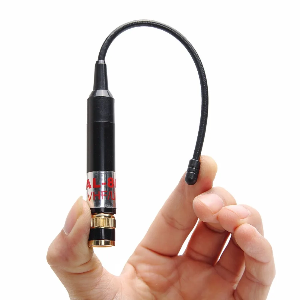 Harvest Antenna AL-800 BNC Dual Band 144/430MHz High Gain Telescopic Antenna for Kenwood TYT HYT ICOM YAESU Walkie Talkie Radio