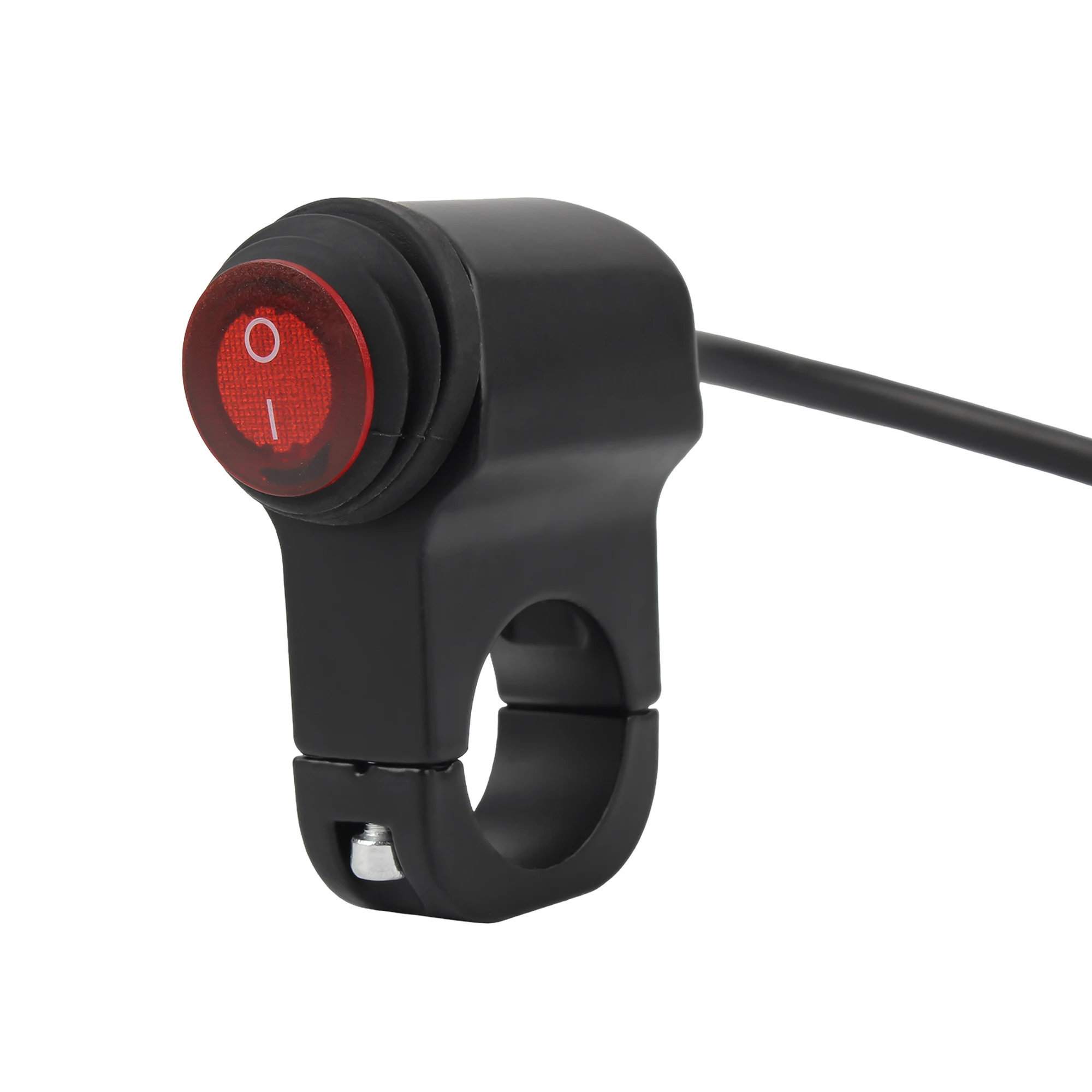 

Выключатель света на руле мотоцикла, 12 В, 22 мм, водонепроницаемая фара для квадроцикла, противотуманная фара, точечная лампа ВКЛ/ВЫКЛ, скутеры, модифицированные детали для мотокросса