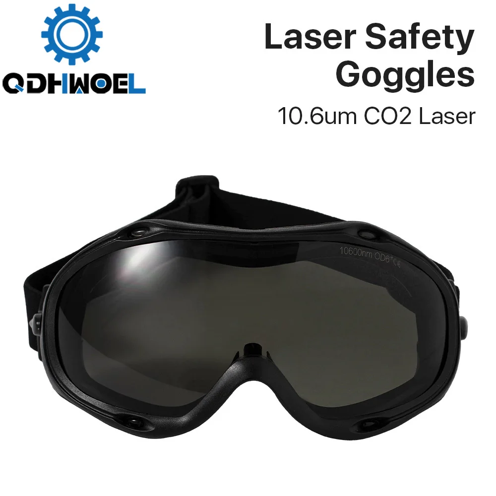 

OD6+ 10.6um Co2 Fiber Laser Safety Goggles Style F 10600nm Protective Glasses Shield Protection Eyewear for Co2 Machine