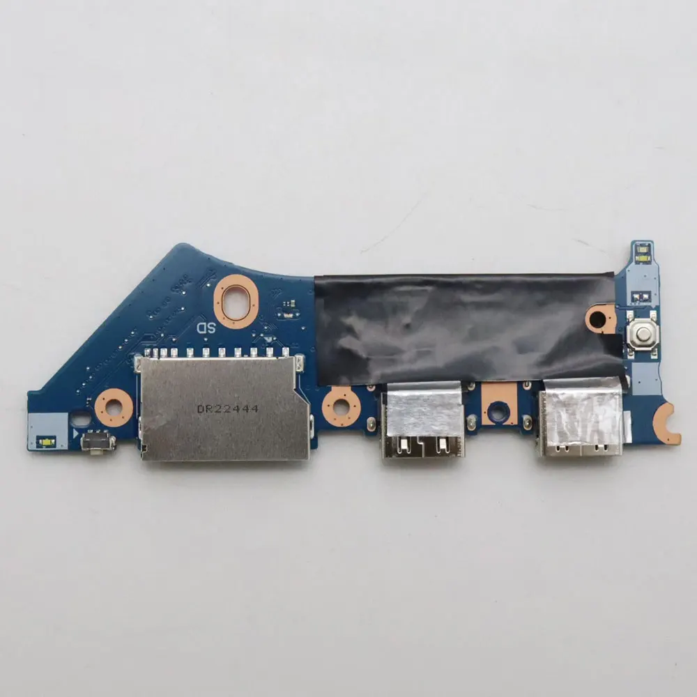 Фото USB-плата NB6167B для ThinkBook 16p NX ARH 21EV, оригинальная новая плата с USB-разъемом, картридером и кнопкой питания для ноутбука, артикул 5C50S25445 №3