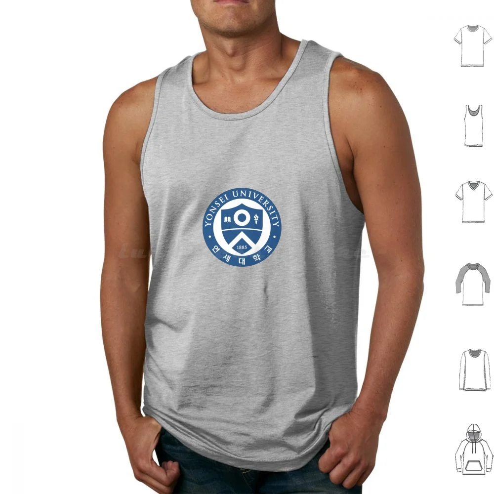 

Yonsei University Seoul Korea Tank Tops Print Cotton University Tokyo Japan Japanese Kyushu Yonsei Korea Seoul Korean