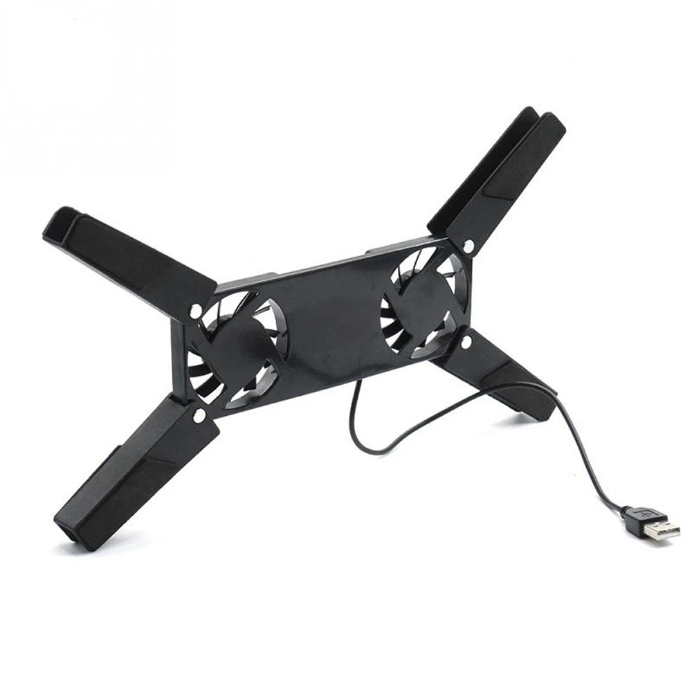 New Rotatable USB Fan Cooling Pad 2 Fans Cooler Notebook Cooler Computer Fan Stand for 10-17" New Rotatable USB Fan Cooling Pad 2 Fans Cooler Notebook Cooler Computer Fan Stand for 10-17"
