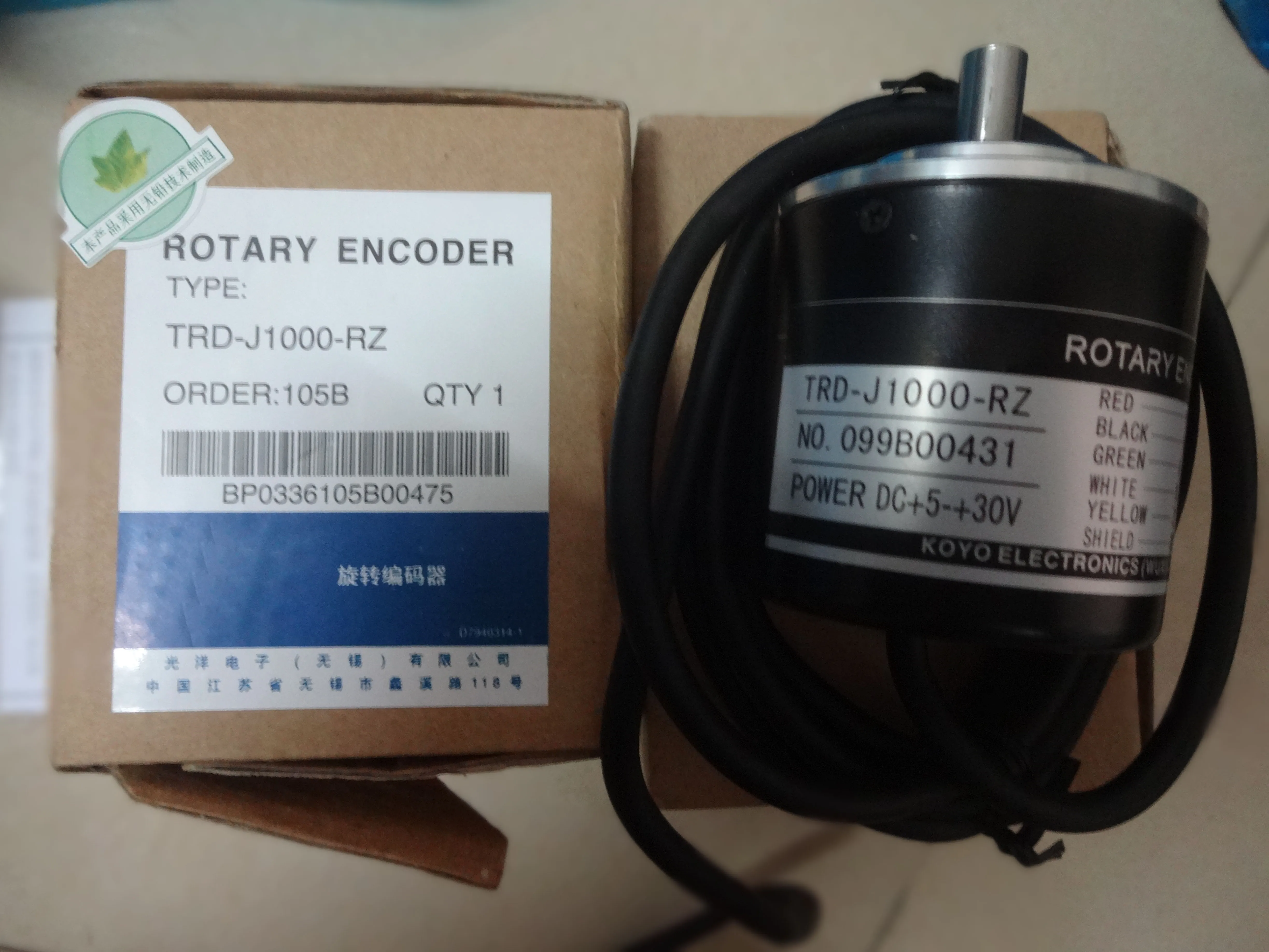 Фото Новый роторный энкодер в наличии TRD-J1000-RZ, роторные энкодеры J600-S, J360-RZW, 200 RZV, J100-RZL, RZC. Высокое качество. Доставка DHL, FEDEX, UPS. №1