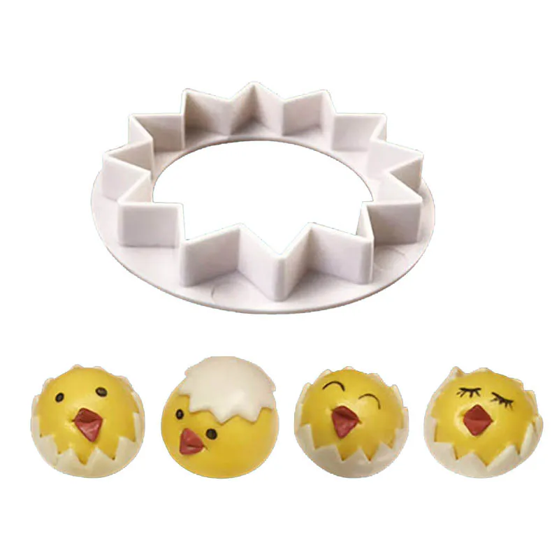 

Chicken Cookie Cutter Biscuit Press Egg Stamp Embosser Sugar Pasty Cake DIY Chocolates Mould Kitchen Accesorios Baking Tools