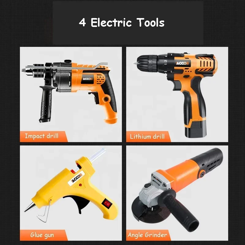 SOLUDE Базовый набор инструментов смешанных наборы для ремонта шин автомобилей