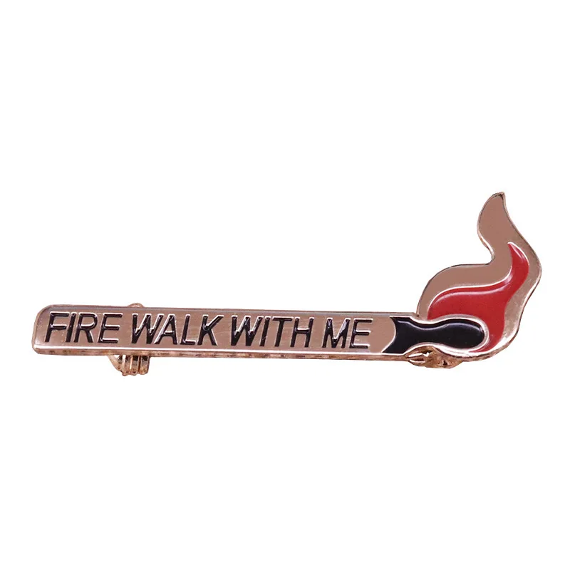 

Film Title Enamel Pin Wrap Clothes Lapel Brooch Fine Badge Fashion Jewelry Friend Gift
