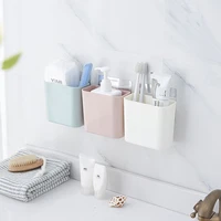 toothbrush shelf toilet bathroom suction wall hanging comb toothpaste storage toothbrush holder bathroom accessories