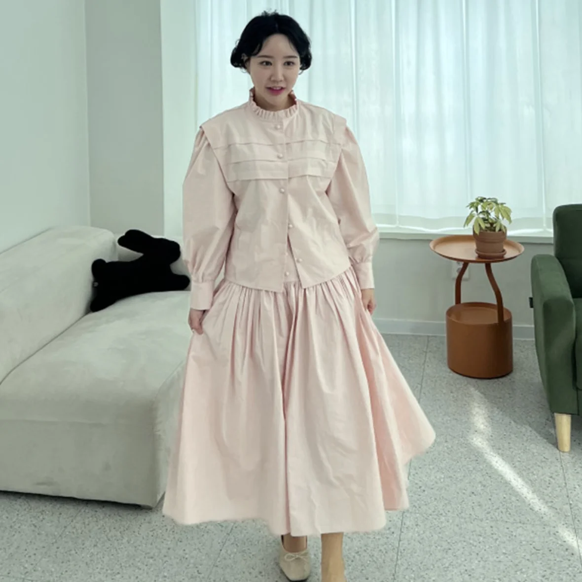 Южная Корея Шикарные осенние нежные темпераментные деревянные уши с