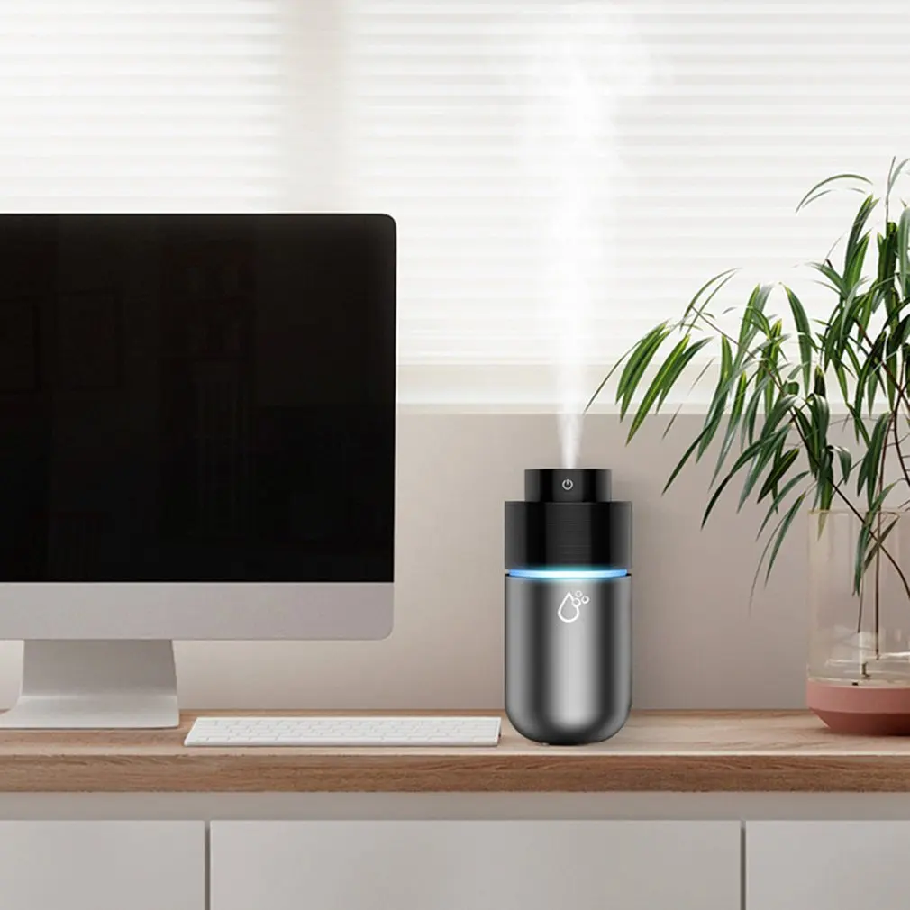 

3 в 1 Автомобильный флуоресцентный USB-диффузор для эфирного масла 7 цветов светодиодные лампы 200 мл диффузор для ароматерапии большой емкости