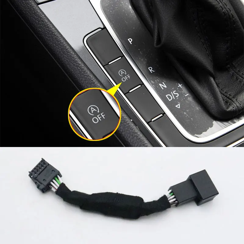

For VW Golf MK7 GTI R R-Line Arteon T-Roc TRoc Passat B8 Car Automatic Stop Start System Off Closer Canceller Device Plug Cable