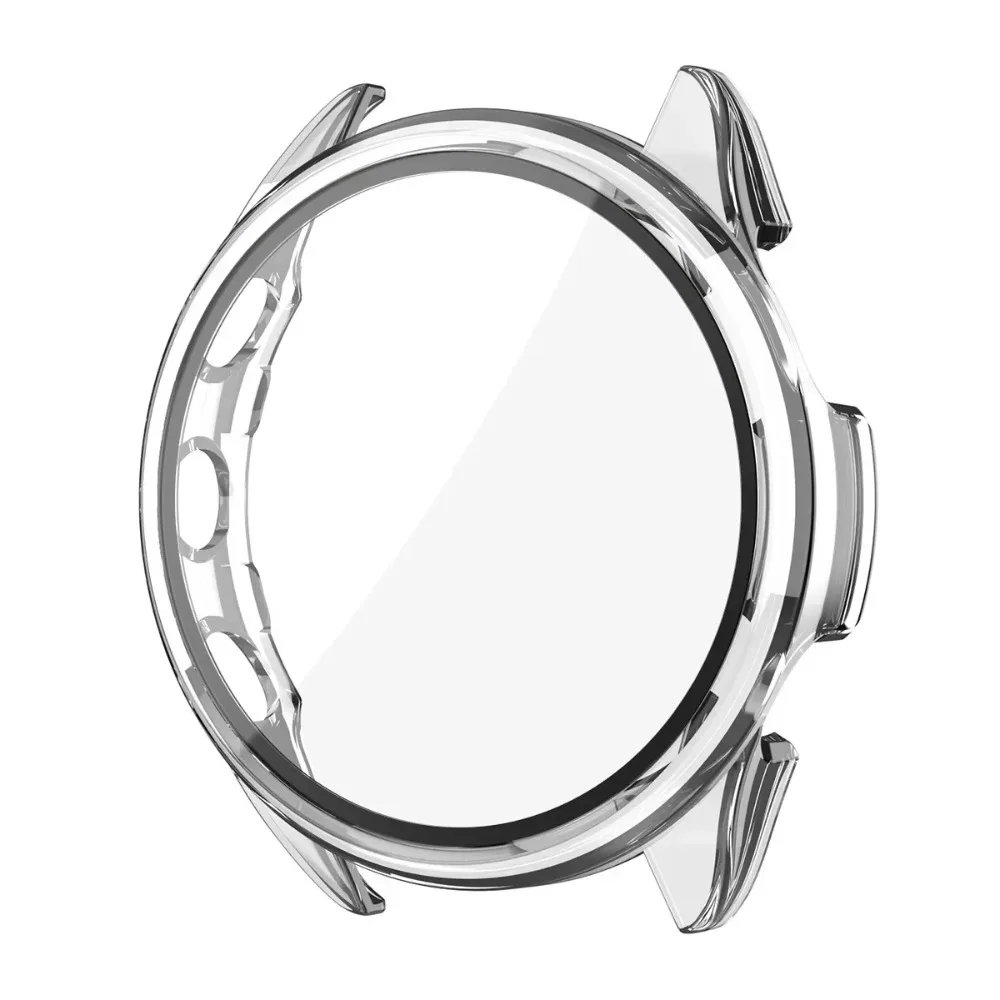 Фото Чехол для ПК + защитное стекло из закаленного стекла для Garmin Forerunner 170/70/970/570/965/265/165, защитный корпус для Garmin Venu 4 45/41 мм/Active 6/5 №4