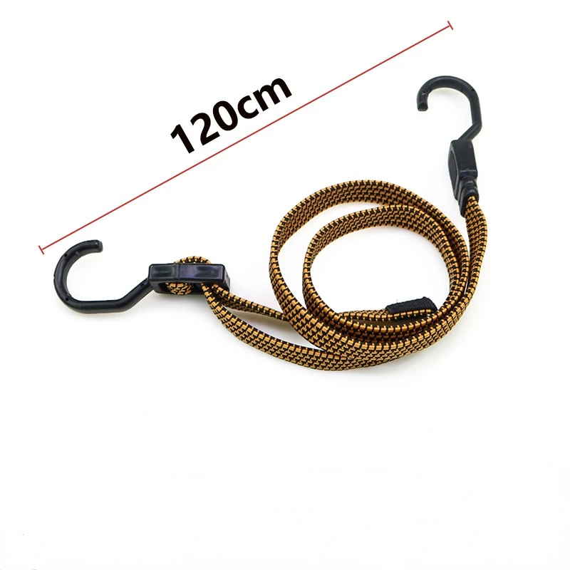 Новый эластичный резиновый трос для багажа шнур крючки веревка велосипеда