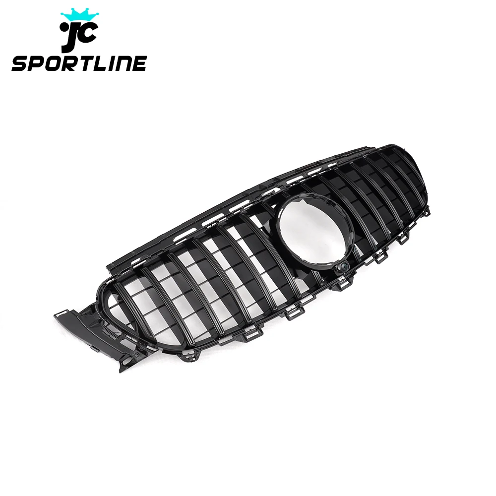 

Glossy Black W213 GT Car Mesh Grill for Mercedes Benz C238 E43 AMG E200 E300 E350 E400 17-18