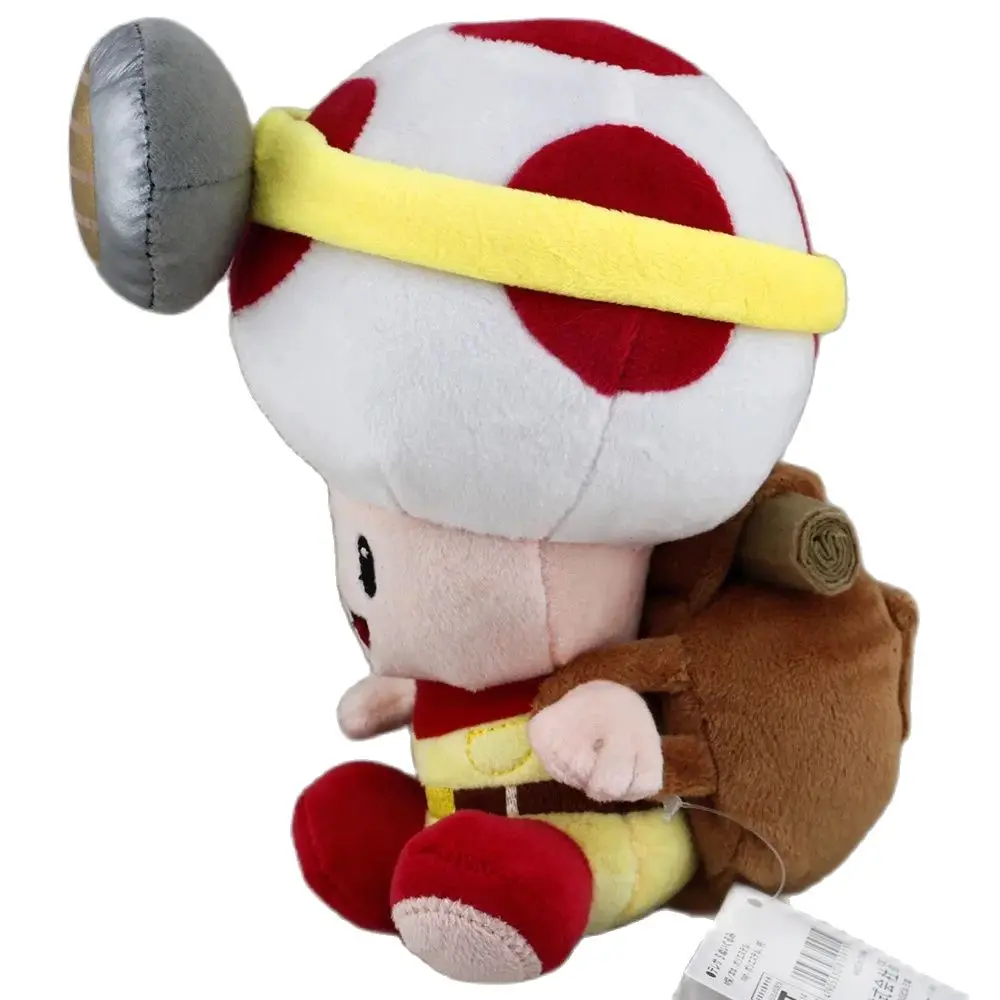 Super Mario Bros. Майнер для охоты за сокровищами 7 дюймов плюшевая игрушка Nintendo Switch Game