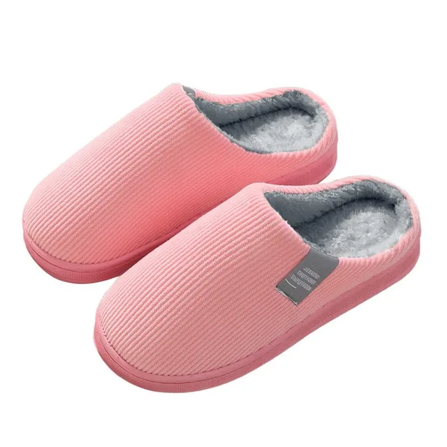 Classic Men Slippers Winter Warm Cotton 