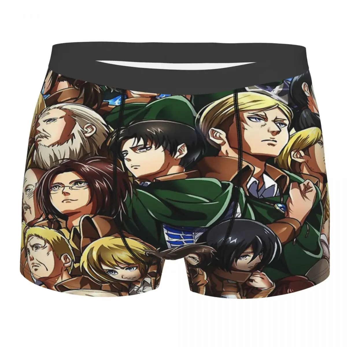 

Attack on Titan Team Underpants Homme Panties Man Underwear Comfortable Shorts Boxer Briefs