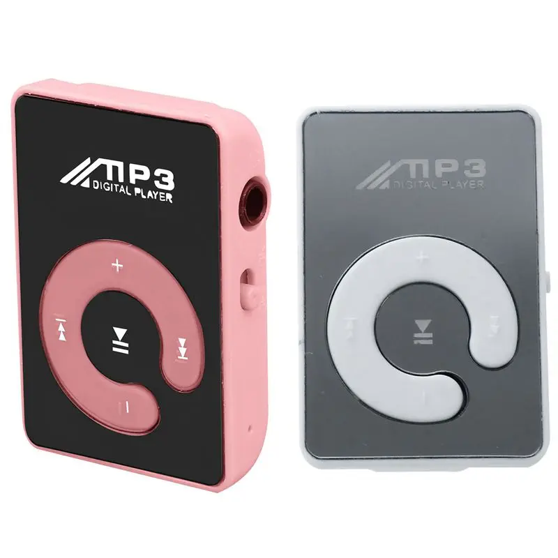 

2 шт., зеркальный мини MP3-плеер с USB-разъемом