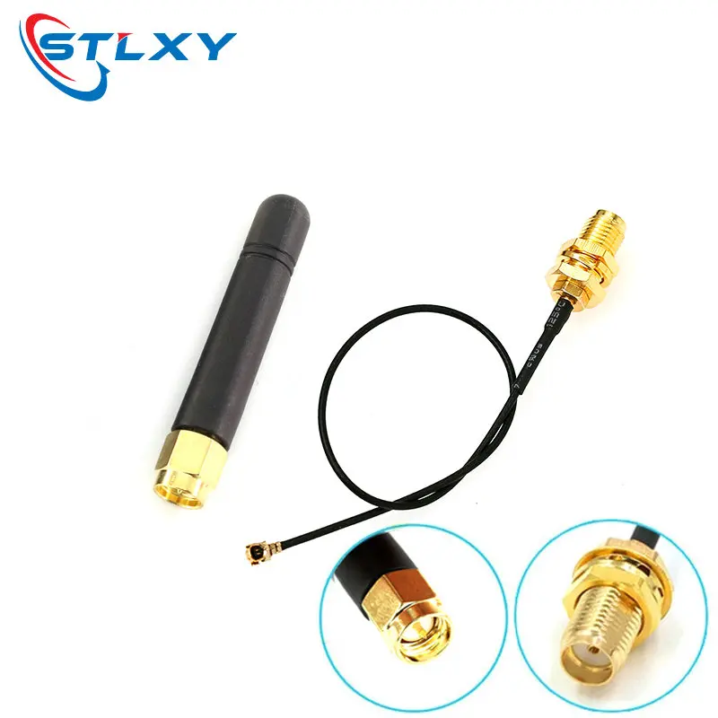 GSM 3dBi WiFi антенна гнездовой беспроводной маршрутизатор SMA + 15 см PCI U.FL IPX к