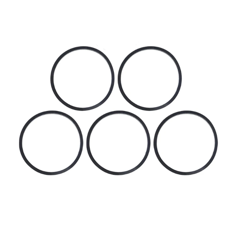 

Width 1.5mm 50-145mm Fold New Rubber Belt for Recorders CDROM Video Machines Walkman DVDs (5pcs)