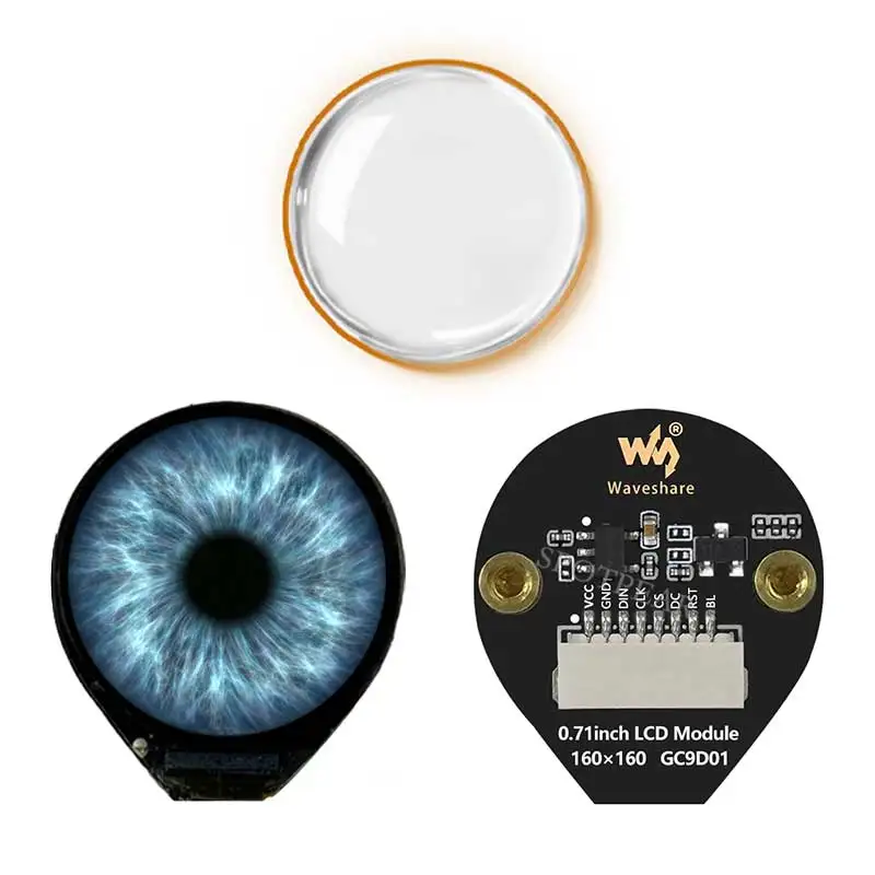 Электронный EYE 0 71-дюймовый круглый ЖК-экран для Arduino Raspberry Pi ESP32 Pico STM32