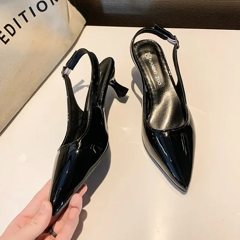 Сандалии с таксой верности Littagudas para Mujer zapatos de moda con un botón tacones altos vac Deus Traseros новинка